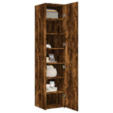 Highboard Smoked Oak 40x42.5x185 cm Engineered Wood 3281403