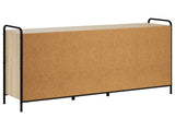 Sideboard Sonoma Oak 135 x 33 x 81 cm Engineered Wood 3434078