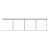 Cat Cage 6x1.5x1.5 m Galvanised Steel 146359
