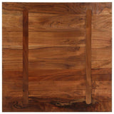 Table Top 90x90x3.8 cm Square Solid Wood Reclaimed 371278