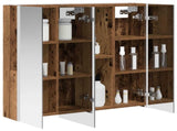 Bathroom Mirror Cabinet with Shelf Old Wood 73.5 x 15.5 x 70 cm 889261