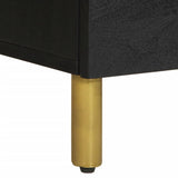 Sideboard Black 60x33x75 cm Engineered Wood 4017651