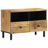 TV Cabinet 70x33x46 cm Solid Wood Mango 356892