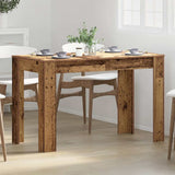 Dining Table Old Wood 120x60x76 cm Engineered Wood 855840