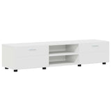 TV Cabinet Set with Drawer FLORIN 3 pcs White Engineered Wood 3397954