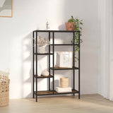 Book Shelf 80x30x120 cm Steel and Engineered Wood 336358