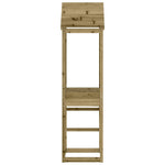 ZNTS Play Tower 52.5x46.5x206.5 cm Impregnated Wood Pine 826513