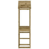 ZNTS Play Tower 52.5x46.5x206.5 cm Impregnated Wood Pine 826513