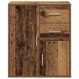 Sideboard with Drawer Old Wood 60 x 31 x 70 cm Engineered Wood 871415