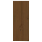 ZNTS Wine Cabinet Honey Brown 62x25x62 cm Solid Wood Pine 821545