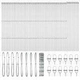 Ground Fix Welded Wire Fence 100 x 1 m 3351388