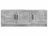 TV Cabinet Concrete Grey 99 x 34.5 x 47 cm Engineered Wood 895868