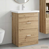 Bathroom Furniture Set Artisan Oak 61 x 40 x 84.5 cm 3404373
