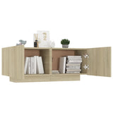 ZNTS TV Cabinet Sonoma Oak 100x35x40 cm Engineered Wood 804439