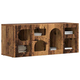 TV Cabinet Old Wood 100 x 35 x 40 cm Engineered Wood 891272