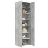 Highboard Concrete Grey 80x42.5x249 cm Engineered Wood 3281367