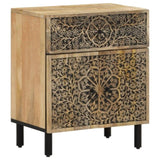 Bedside Cabinet 50x33x60 cm Solid Wood Mango 358223