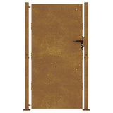 Garden Gate 100x175 cm Corten Steel 153266
