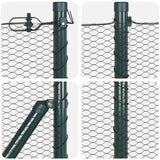Ground Fix Welded Wire Fence 100 x 0.4 m 3352869