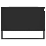 Coffee Table Black 90x50x36.5 cm Engineered Wood 830573