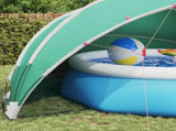 Pool Dome 546 x 516 x 250 cm 185T polyester with PU coating 42001126