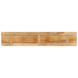 Table Top 180x20x2.5 cm Rectangular Solid Wood Rough Mango 371290