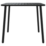 Garden Dining Set Anthracite Steel Small Stackable 3187987