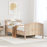 Bed Frame without Mattress 100x200 cm Solid Wood Pine 3306240