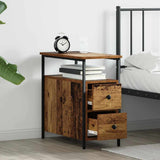Bedside Cabinet Old wood 30 x 60 x 60 cm Engineered wood 871271