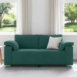Sofa Dark Green 180 x 77 x 82 cm Fabric 4105232