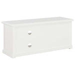 ZNTS TV Cabinet White 90x30x40 cm Wood 249878