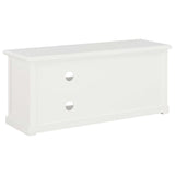 ZNTS TV Cabinet White 90x30x40 cm Wood 249878