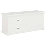 TV Cabinet White 90x30x40 cm Wood 249878