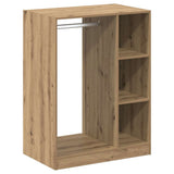 Wardrobe with Shelf with Storage Artisan Oak 77 x 48 x 102 cm 879643