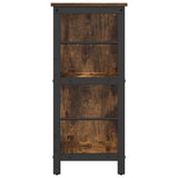 Bookshelf Smoked Oak 102 x 32 x 72.5 cm Engineered Wood 884014