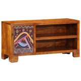 TV Cabinet Multicolour 90x30x45 Solid Wood Acacia 4016505