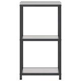 Kitchen Storage HATTEM Silver 30 x 50 x 92 cm Steel 874979