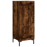 Highboard Smoked Oak 34.5x34x180 cm Engineered Wood 3200454