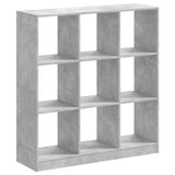 Bookcase Concrete Grey 102x32x108 cm Engineered Wood 3307840