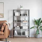 Bookshelf Grey Sonoma 82 x 32 x 144.5 cm Engineered Wood 883985