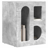 Bedside Table 2 pcs Concrete Grey 40 x 35 x 50 cm 891251