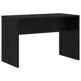LED Dressing Table Set 2 pcs Black Oak Engineered Wood 3332508