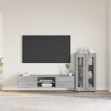 TV Cabinet Set FLORIN 3 pcs Grey Sonoma Engineered Wood 3397940