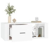 Coffee Table White 100x50.5x35 cm Engineered Wood 816536