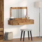 Dressing Table Brown 100 x 40 x 70 cm Engineered Wood 865215