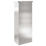 Parcel Drop Box Silver 44.5 x 29 x 110.5 cm Stainless Steel 874930