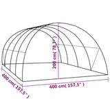 Greenhouse 16 m 4x4x2 m 48160