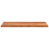 Table Top 100x60x3.8 cm Rectangular Solid Wood Acacia 370993