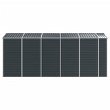 Garden Shed Anthracite 191x470x198 cm Galvanised Steel 3188257