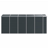 Garden Shed Anthracite 191x470x198 cm Galvanised Steel 3188257